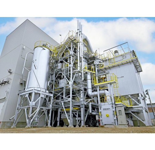 竪型ストーカ式焼却炉「バーチカル炉®」